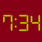 Digital Clock Live Wallpaper icono