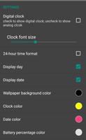 Digital Clock Live Wallpaper screenshot 2