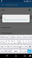 M Keyboard 포스터