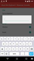 Myat Min Keyboard - Unicode capture d'écran 1