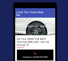 Towing Truck Service Near Me Cartaz