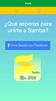 Samba Rio 2016. Affiche