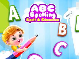 ABC Spelling Spell & Education Affiche