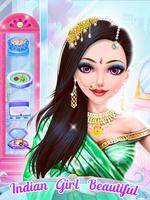 Indian Wedding Girl Makeup syot layar 1