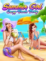 Summer Girl Crazy Beach Party! الملصق