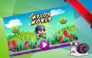 Mylo Retro Arcade Game plakat
