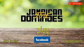 Jamaican Style Dominoes الملصق