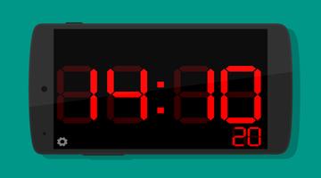 Digital Clock اسکرین شاٹ 1