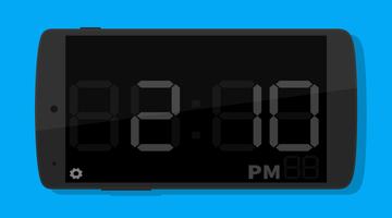 Digital Clock imagem de tela 2
