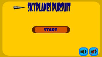 Sky Planes Pilot Pursuit Games Cartaz