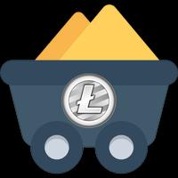 LTC Litecoin Mining Game الملصق
