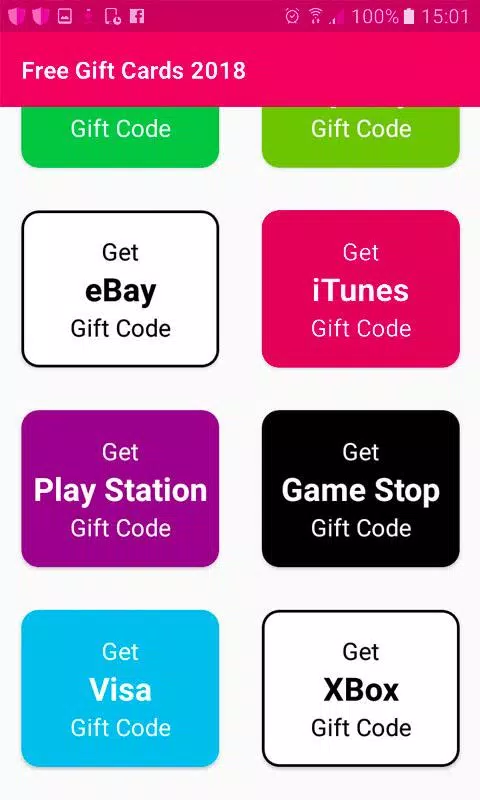 下载Free Gift Cards Generator - Free Gift Card 2018的安卓版本