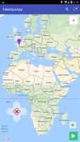 Fake GPS Spoofer : Mock Your Location تصوير الشاشة 1