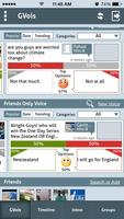 GVois–Vote your opinion & chat الملصق