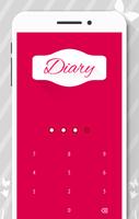 Diary الملصق