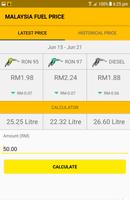 Malaysia Fuel Price Affiche