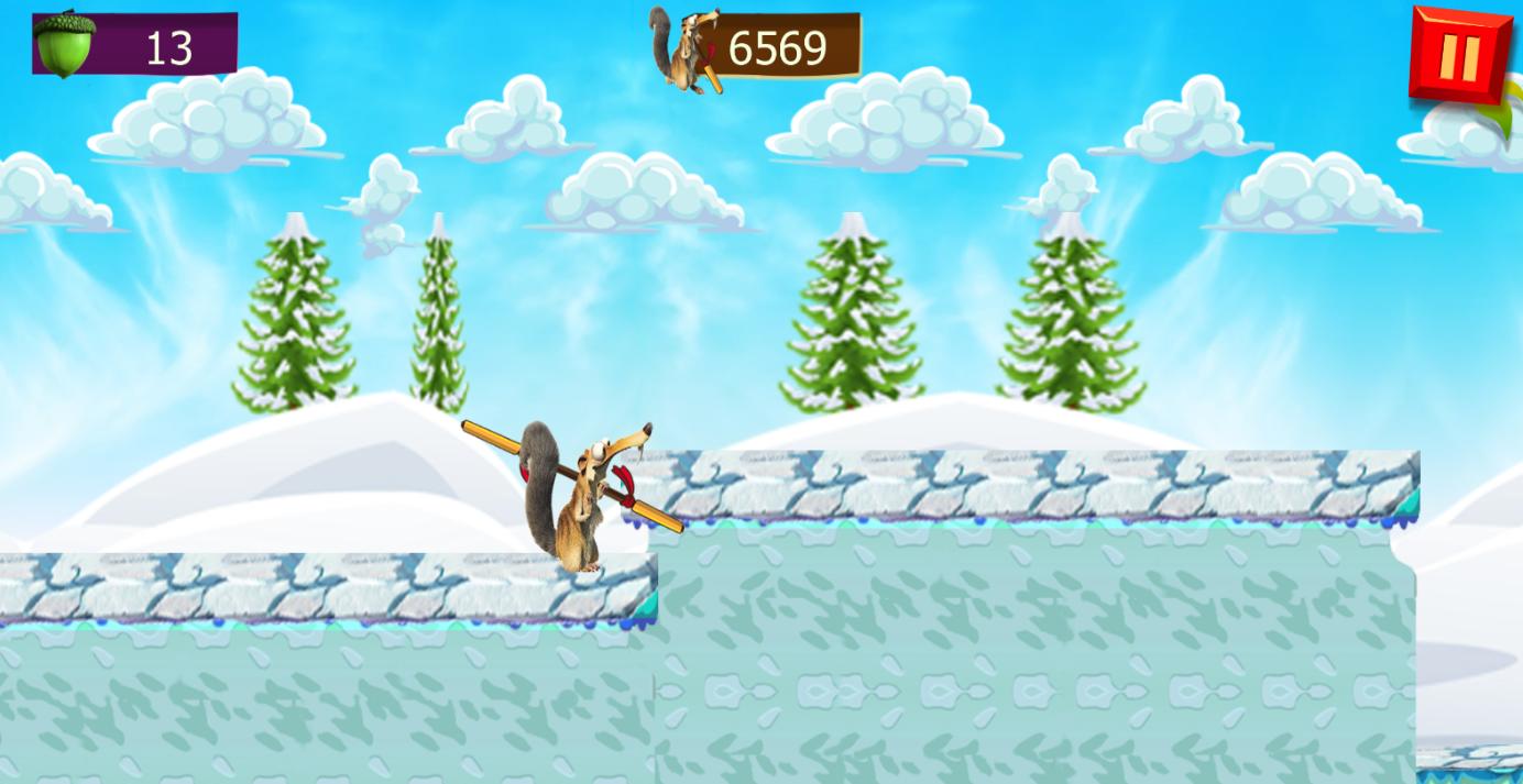 مشاريع العصر الجليدي Scrat لعبة جافا تحميل علىphoneky