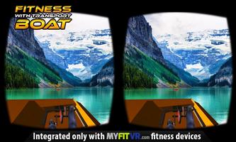 Fitness with Transport Boat VR poster