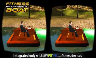 Fitness with Transport Boat VR تصوير الشاشة 1