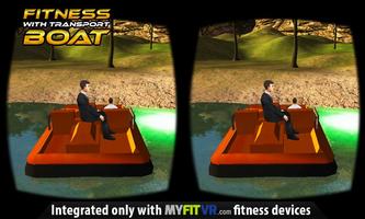 برنامه‌نما Fitness with Transport Boat VR عکس از صفحه