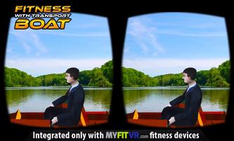 Fitness with Transport Boat VR स्क्रीनशॉट 2