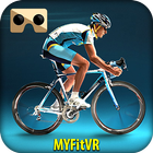 VR Highway Bicycle أيقونة