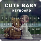 Cute Baby Keyboard آئیکن