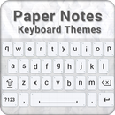 Paper Notes Keyboard Theme APK