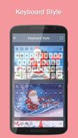 Santa Keyboard Theme تصوير الشاشة 3