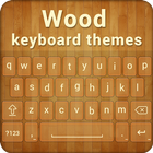 Wood Keyboard Theme icône