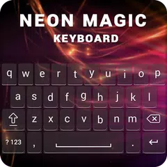 Скачать Neon Magic Keyboard APK