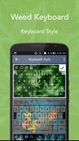Weed Keyboard الملصق