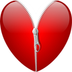 ”My Heart Zipper Lock Screen