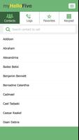 Five Card + Hello Card Dialer - myhellofive capture d'écran 1