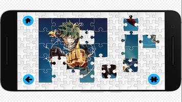 My Hero Academia Jigsaw Puzzle captura de pantalla 1