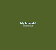 My Immortal Lyrics Poster