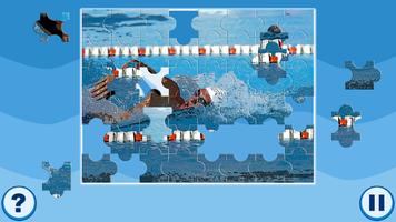 Swimming Guru Puzzle capture d'écran 2