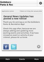 Goldsboro Parks and Recreation capture d'écran 1