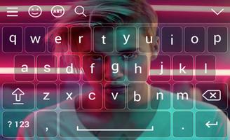 New Keyboard For Justin Bieber Affiche