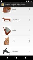 Hayvanlar Origami Talimatları Ekran Görüntüsü 3