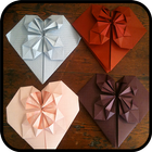 Amour Origami icône