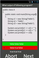 Java Test, Quiz ภาพหน้าจอ 2