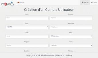 PROXIMITY-MYLE capture d'écran 1
