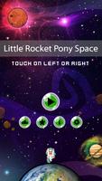 Little Rocket Pony Space ポスター