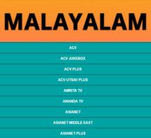 Malayalam TV channels पोस्टर