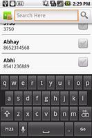 SMS Contact capture d'écran 3