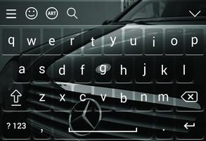 Theme Keyboard For Mercedes Ekran Görüntüsü 2
