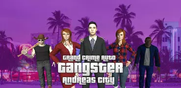 Автомобильный гангстер Grand Crime Андреас Сити