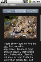 MyNature Animal Tracks Lite screenshot 1