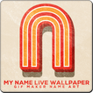 My Name Live Wallpaper : GIF Maker Name Art